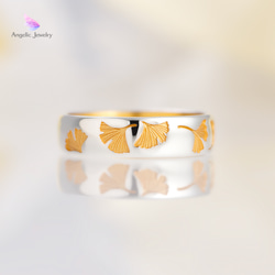 銀杏（イチョウ）リング「期間限定販売」 5枚目の画像