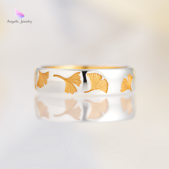 銀杏（イチョウ）リング「期間限定販売」 1枚目の画像