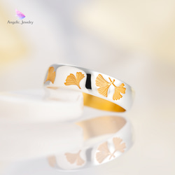 銀杏（イチョウ）リング「期間限定販売」 2枚目の画像