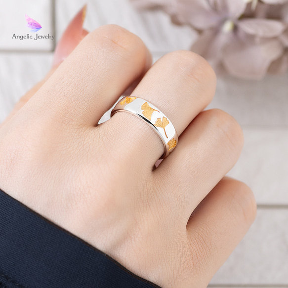 銀杏（イチョウ）リング「期間限定販売」 3枚目の画像