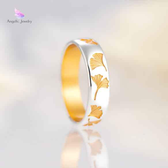 銀杏（イチョウ）リング「期間限定販売」 7枚目の画像