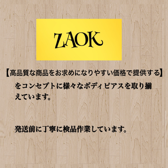 ボディピアス 20G 18G 16G 14G 2個セット【組み合わせ自由】セグメントリング 軟骨 着脱簡単 10枚目の画像