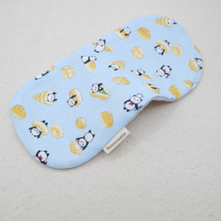 ふわもこハンカチ｜パンダのパン屋さん-Panda’s Bakery-｜S・10×20cm｜8重ガーゼハンカチ｜プチギフト 6枚目の画像