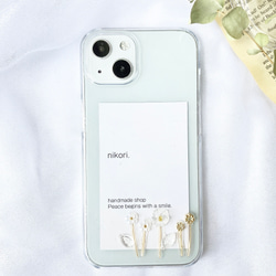Mardi Mercredi フラワーケース　iPhone13用 Mardi Mercredi Flower Case_iPhone - MARDI MERCREDI