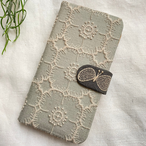 ✿11/完成確認用✿手帳型スマホケース✿ミナペルホネン ハンドメイド