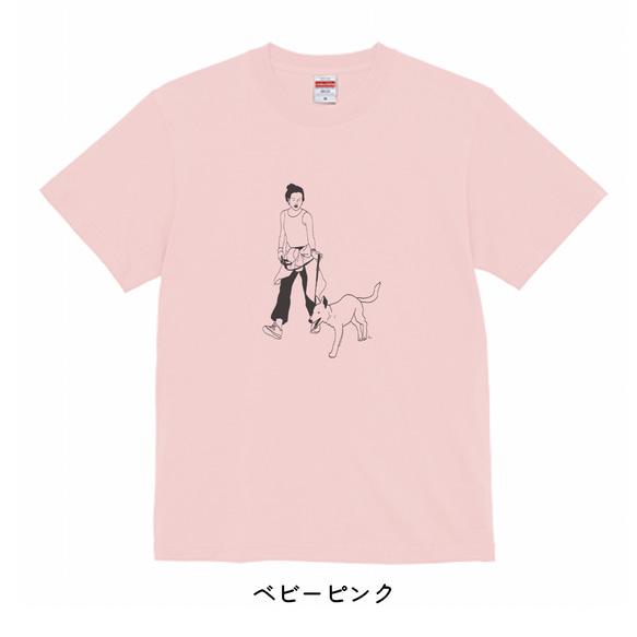 【ペットや我が子をTシャツに】似顔絵・イラストTシャツ制作 (マーカー画) 8枚目の画像