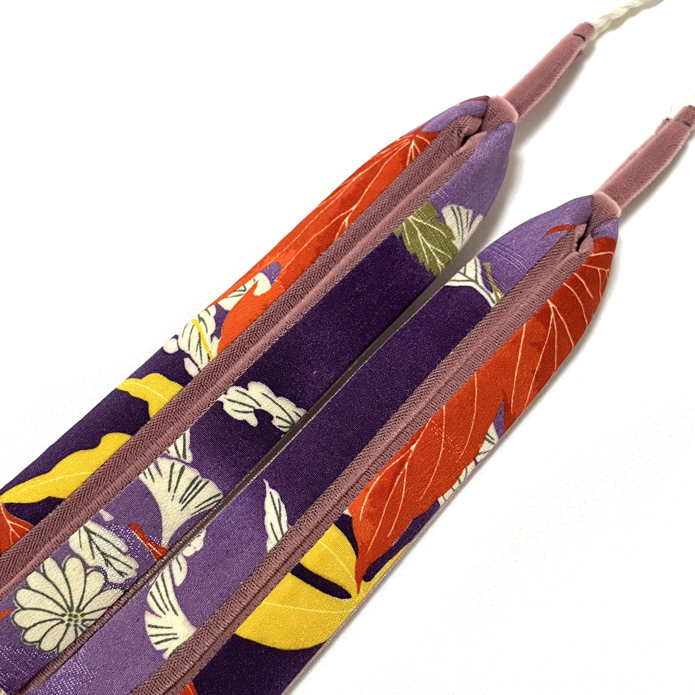 足が痛くなりにくい鼻緒☆アンティークかえで