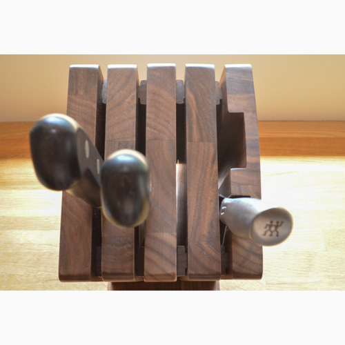 受注生産 職人手作り ナイフホルダー 包丁スタンド インテリア 天然木