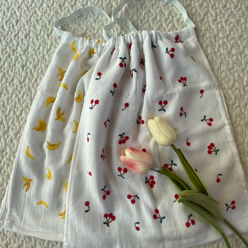 おりこうエプロン4枚set ハンドメイド