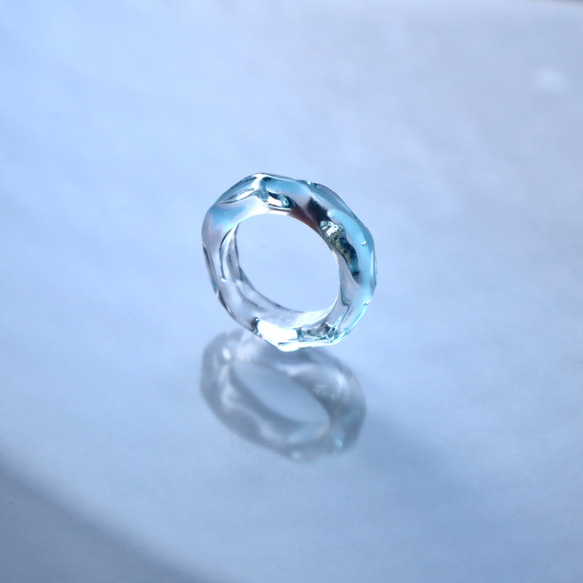 Sea ring　ガラス 指輪 1枚目の画像