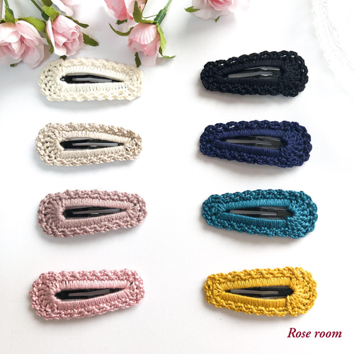 2個セット】ピンク ぱっちんピン ヘアピン レース レザー 入園 卒園