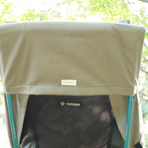 送料＆加工料込 ヘリノックス ビーチチェア ネイビー シート\u0026収納