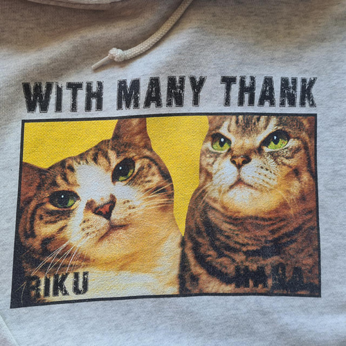 未使用 ケイトスペード 猫 パーカー ねこ ネコ トレーナー 未使用