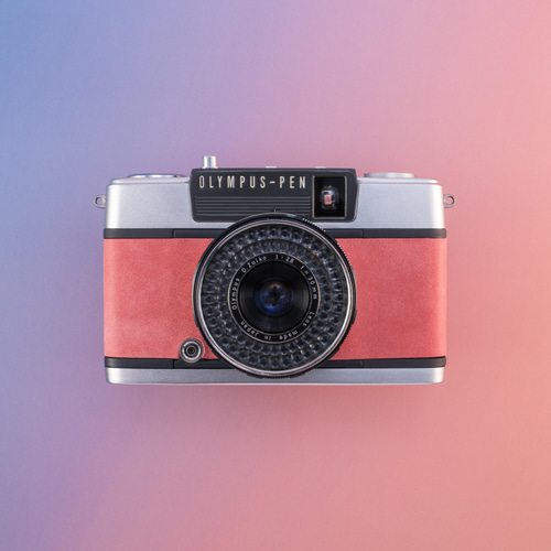 レトロフィルムカメラ オリンパス PEN EES-2 Totte Me トッテミー 写真