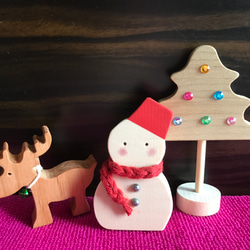 クリスマス ツリー どんぐりアート 置き物 オブジェ どんぐりの