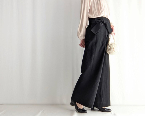 本日限定値下】AVALONE ワイドパンツ ブラック モード系 本日限定値下