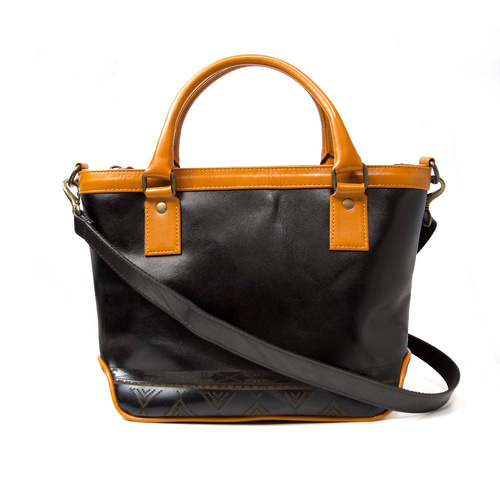 INDIEee インディ アンティークスムースレザー ミニトートバッグ