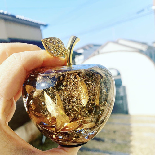 再販☆プロが作る！りんごのハーバリウム プリザーブドフラワー