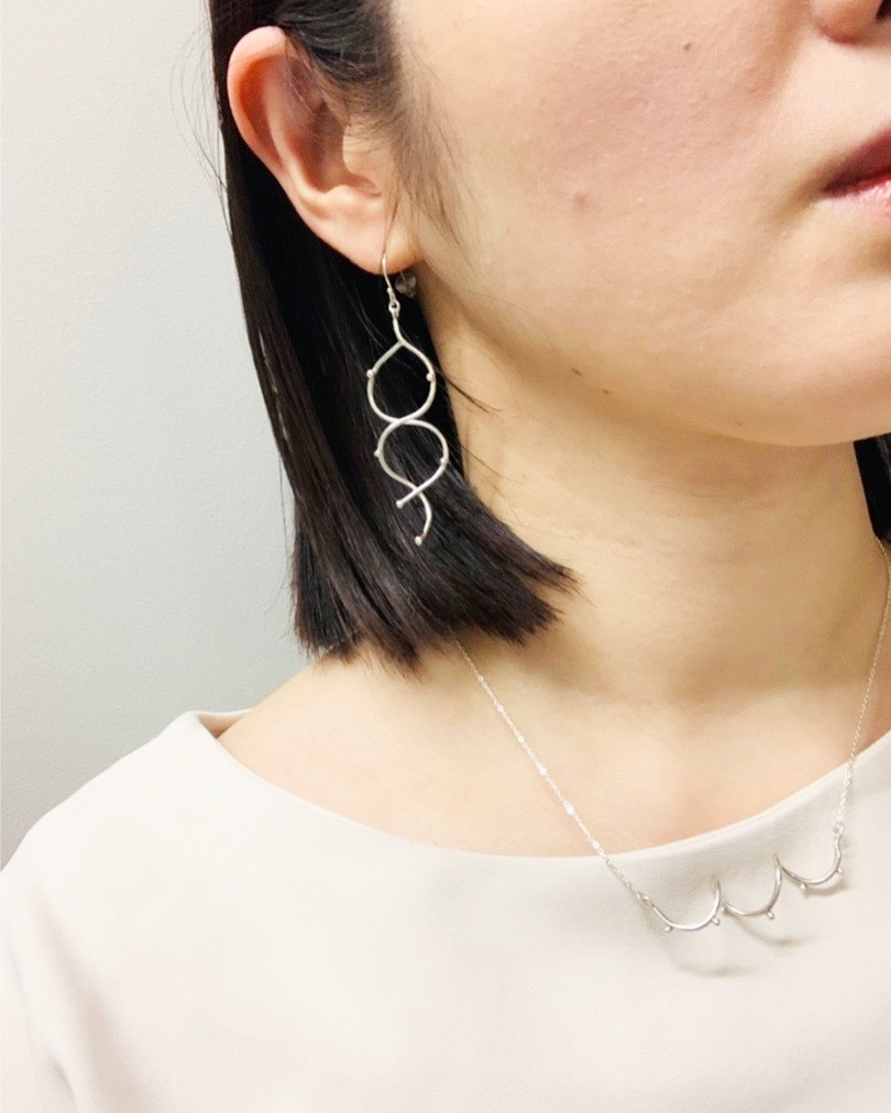 plantボリュームピアス/イヤリング(受注制作)