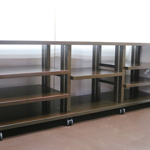 木製（無垢材）幅1620 テレビボード、AVボード、オーディオラック