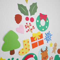 12月☆クリスマスツリー☆壁面飾り 3枚目の画像