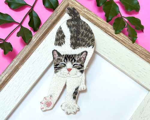 かもねぎ　猫ブローチ&原画　バッグ 猫バッグ ウナ | モトーリモーダ公式オンラインショップ
