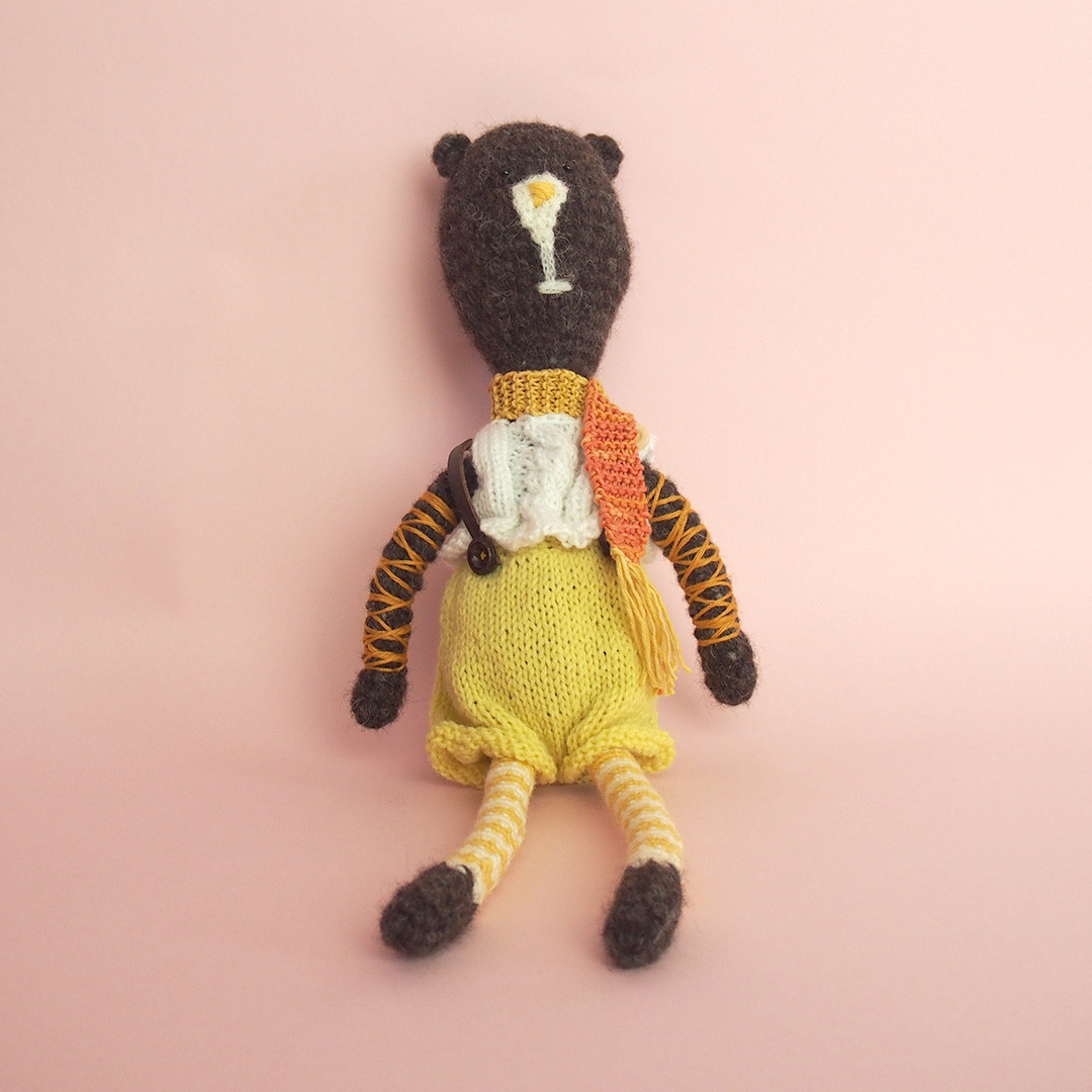 ボダさん【クマのあみぐるみ】