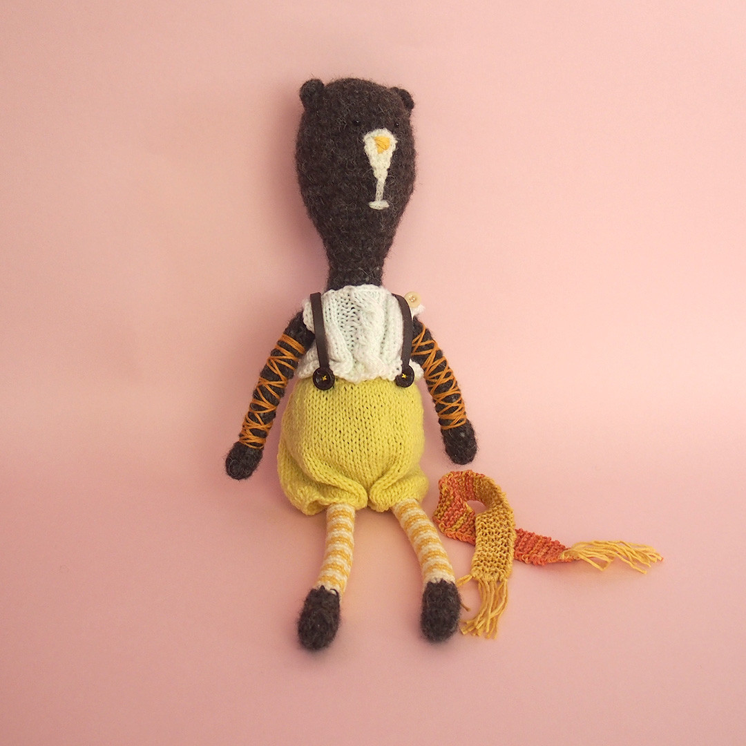 ボダさん【クマのあみぐるみ】