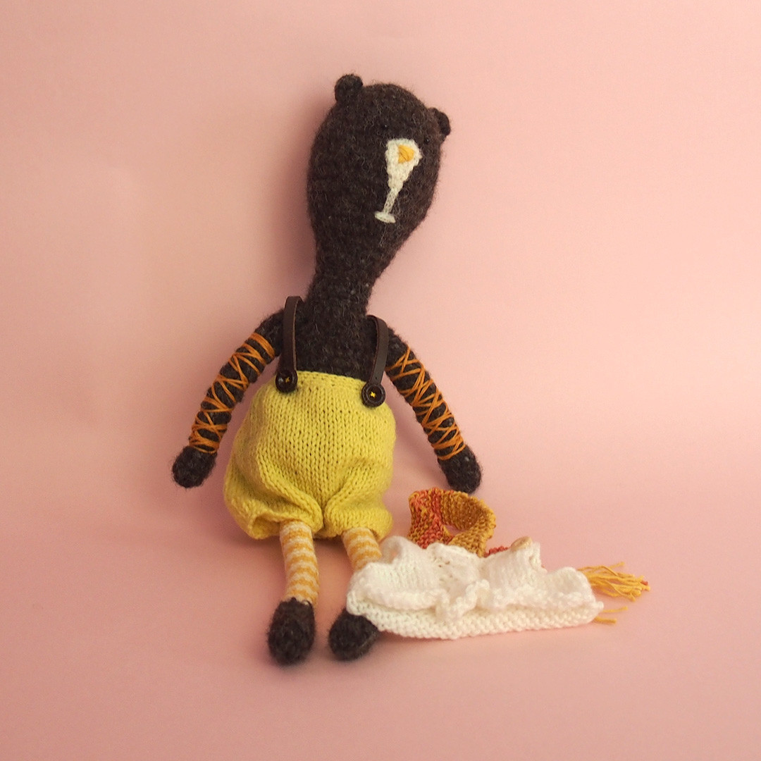 ボダさん【クマのあみぐるみ】