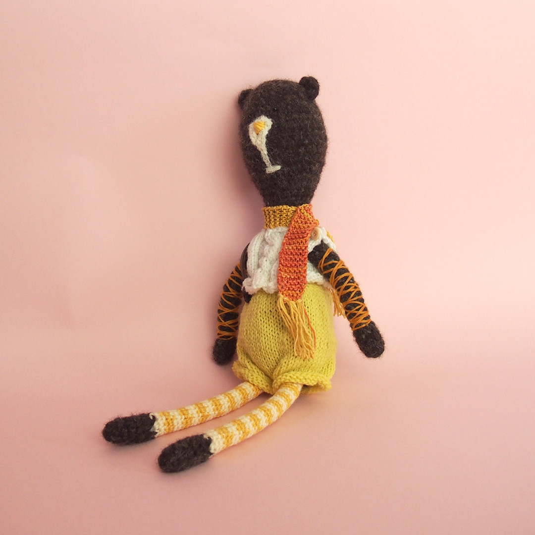 ボダさん【クマのあみぐるみ】