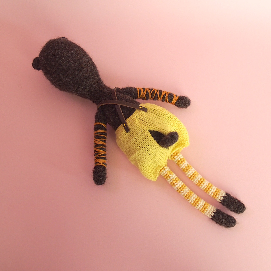 ボダさん【クマのあみぐるみ】