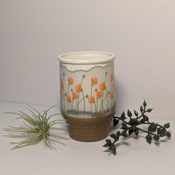 びんの鉢‐瓶をリメイクした植木鉢‐ 3枚目の画像