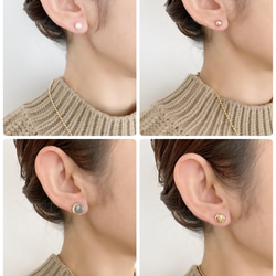 Creema 獨家 ONE WEEK 耳環/耳環7件套 第3張的照片