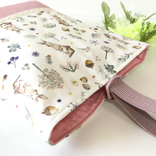 はに　ミルキーラビットのシューズケース ♡Milky rabbit☆シューズ入れ♡～ミルキーラビット～デコレクションズ