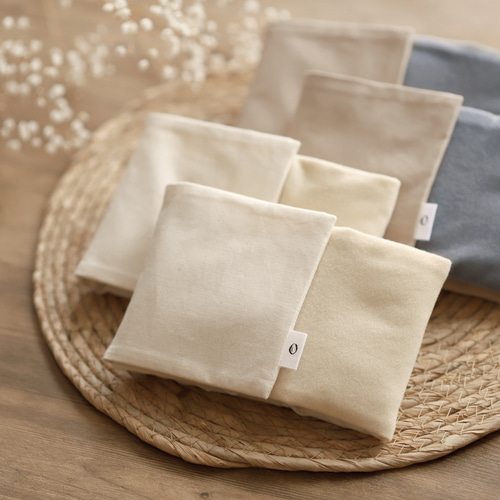 玄米カイロ☆2点セット 2点セット 玄米ピロー + 専用カバー COCOFA 温活 電子レンジ アイ