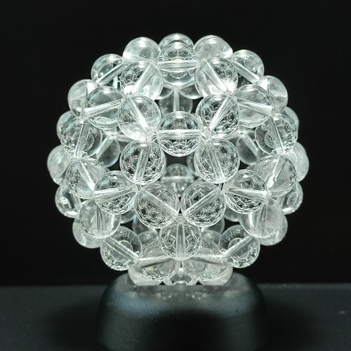 専用出品★神聖幾何学フラーレン　ピークトパーズ 受注制作】神聖幾何学フラーレン ネックレスs925 ブルー