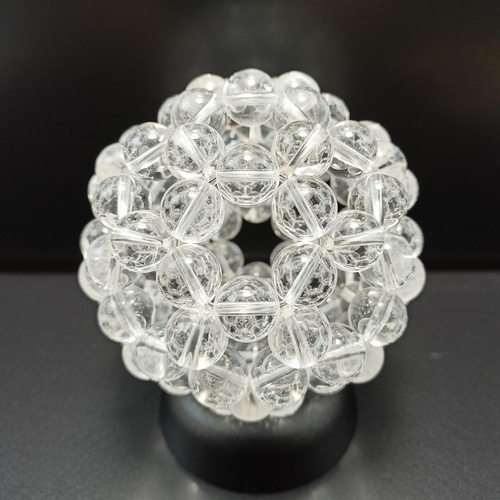 神聖幾何学の立体 C60 10mm バックミンスター フラーレン SGFLQRZ10