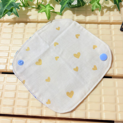 蒸れずに快適ガーゼライナー5枚セット☆おりものシート☆ダブルガーゼ布ナプキン☆ハンカチタイプ 12枚目の画像