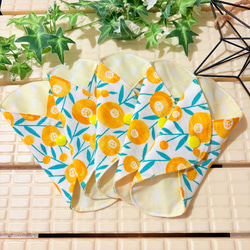 蒸れずに快適ガーゼライナー5枚セット☆おりものシート☆ダブルガーゼ布ナプキン☆ハンカチタイプ 14枚目の画像