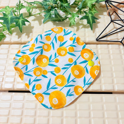 蒸れずに快適ガーゼライナー5枚セット☆おりものシート☆ダブルガーゼ布ナプキン☆ハンカチタイプ 15枚目の画像