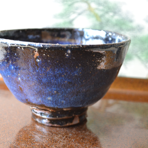 萩焼　抹茶茶碗 茶道具 抹茶茶碗 萩焼 平茶碗 日本製 萩 抹茶碗 抹茶椀 茶わん