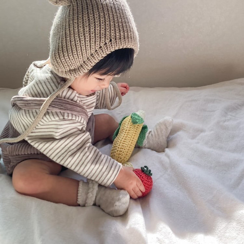 お野菜おままごとラトル おもちゃ・人形 pear pie 通販 12840182