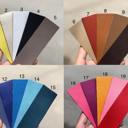 【最新作】高級革使用　超お得　軽い　長財布　エプソン革　コンパクト カラーオーダー可能　バイカラー 10枚目の画像