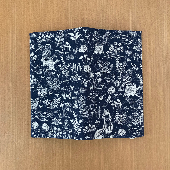 3段60枚カードケースカバー【Forest animals】 9枚目の画像