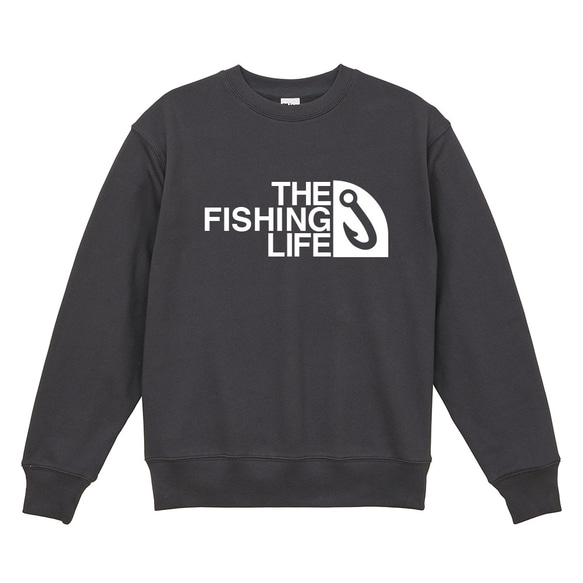 [THE FISHING LIFE] 釣魚釣魚模仿運動衫連帽衫禮物禮物 第8張的照片