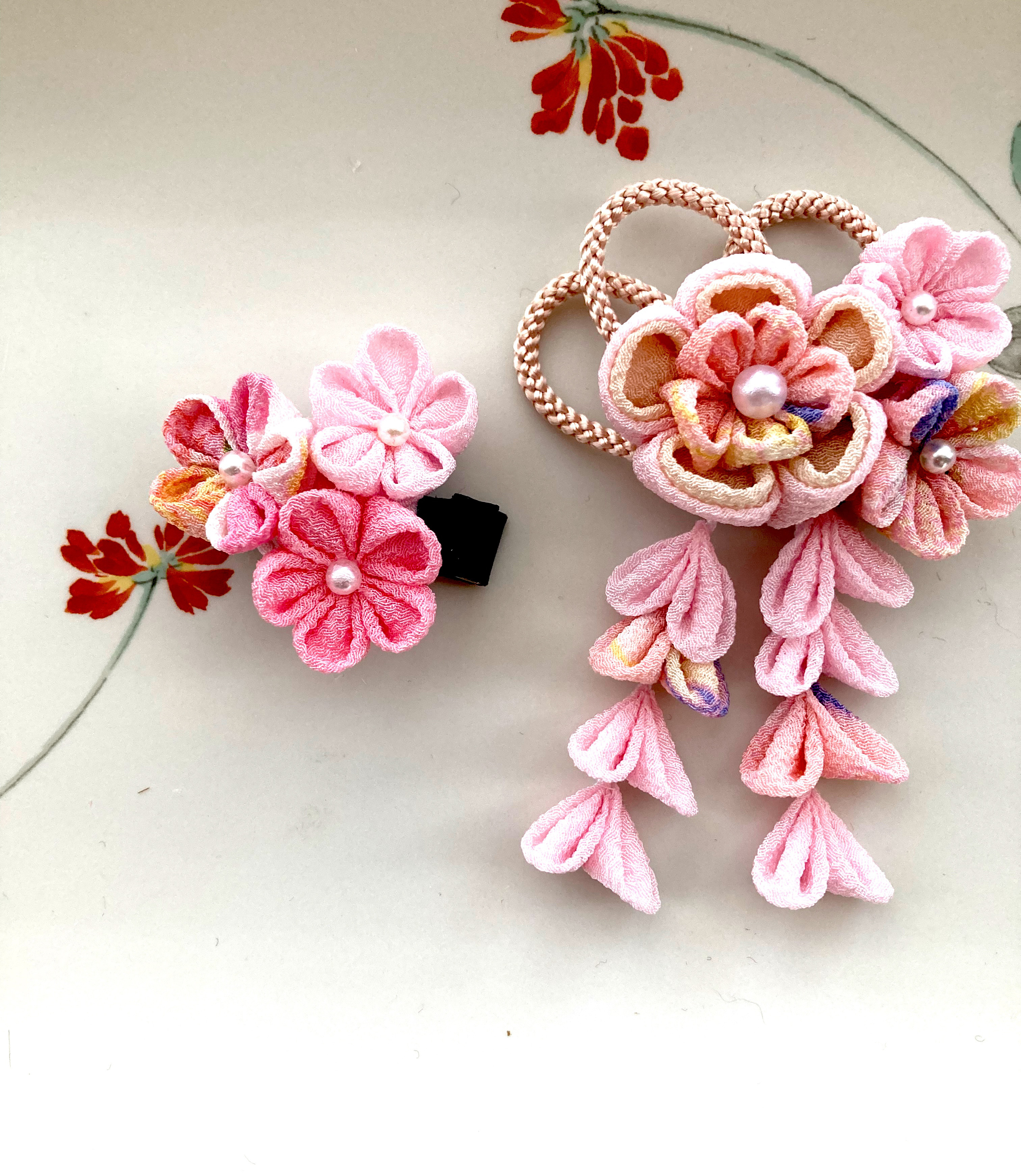 つまみ細工髪飾り 雑貨・その他 Fleuretteフルレット 通販
