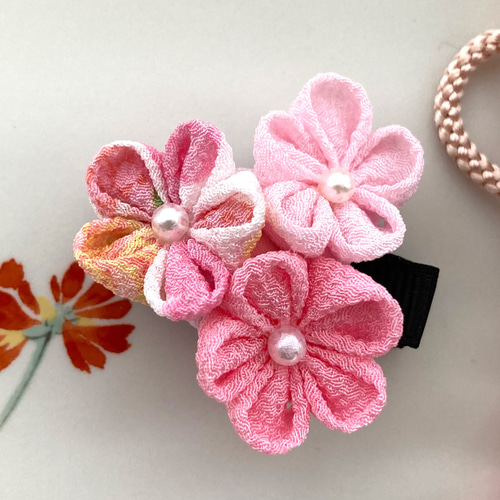 つまみ細工髪飾り 雑貨・その他 Fleuretteフルレット 通販