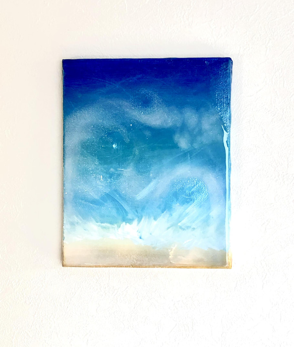 水彩画 原画 零 水彩画原画 江ノ電・夕暮れの境川を渡る #646