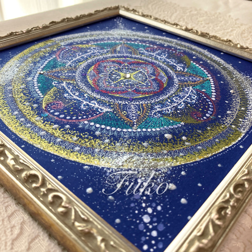 宇宙曼荼羅　エネルギーアート 宇宙曼荼羅 エネルギーアート - メルカリ