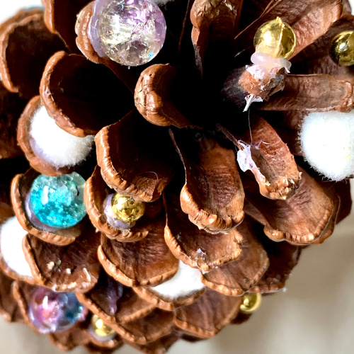 大きな松ぼっくりツリー＊ナチュラル 大きな松ぼっくりのナチュラルツリー その他インテリア雑貨